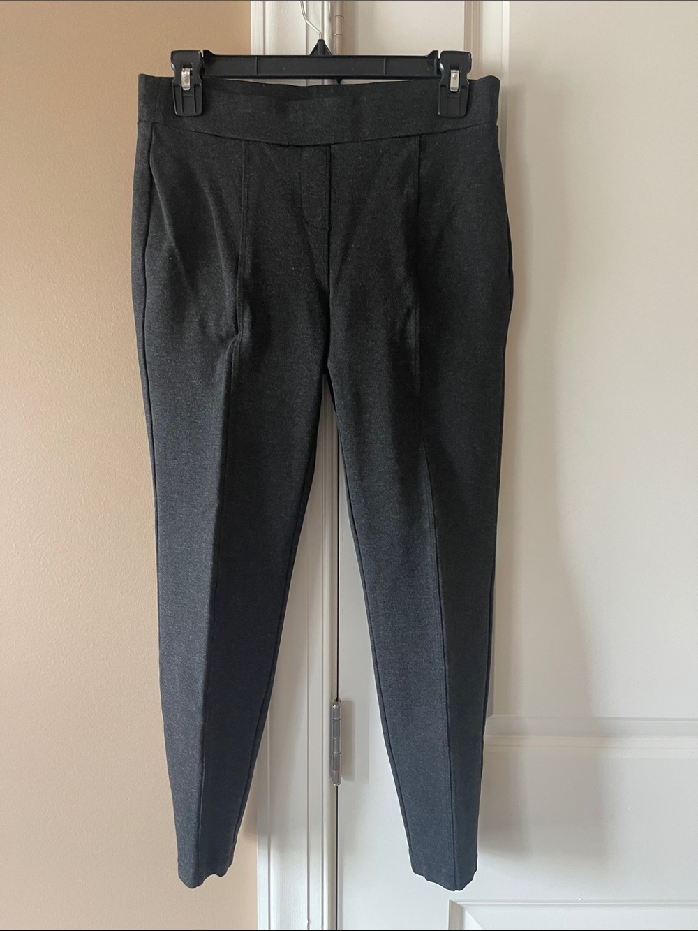Style & Co. Black Ponte Tapered Ankle Pants